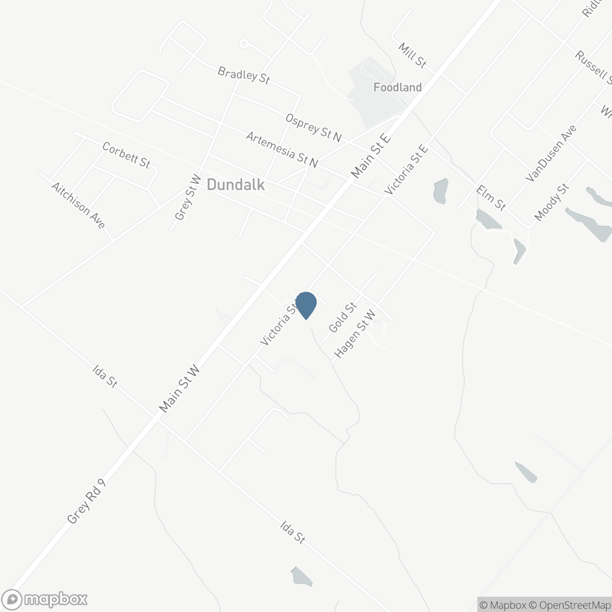 165 VICTORIA STREET W, Dundalk, Ontario N0C 1B0